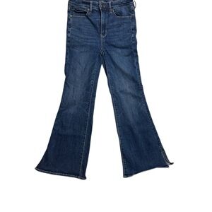 American Eagle Blue Flared Women Jeans